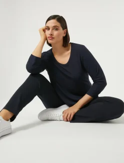 Marina Rinaldi Top & T-Shirt | Top & T-Shirt*T-shirt in jersey BLUMARINO