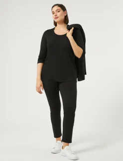 Marina Rinaldi Top & T-Shirt | Top & T-Shirt*T-shirt in jersey NERO