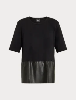 Marina Rinaldi Top & T-Shirt | Top & T-Shirt*T-shirt in jersey NERO