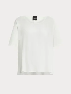Marina Rinaldi Top & T-Shirt | Top & T-Shirt*T-shirt in jersey, acetato e seta BIANCO