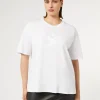 Marina Rinaldi Top & T-Shirt | Top & T-Shirt*T-shirt in jersey con ricamo BIANCOOTTICO