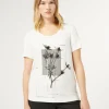 Marina Rinaldi Top & T-Shirt | Top & T-Shirt*T-shirt in jersey con ricami AVORIO