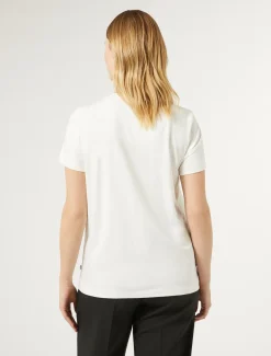 Marina Rinaldi Top & T-Shirt | Top & T-Shirt*T-shirt in jersey con ricami AVORIO