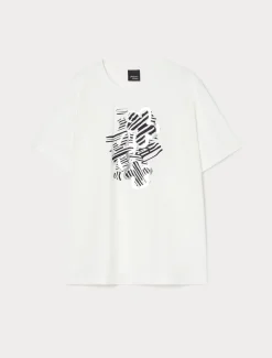 Marina Rinaldi Top & T-Shirt | Top & T-Shirt*T-shirt in jersey con ricamo BIANCO