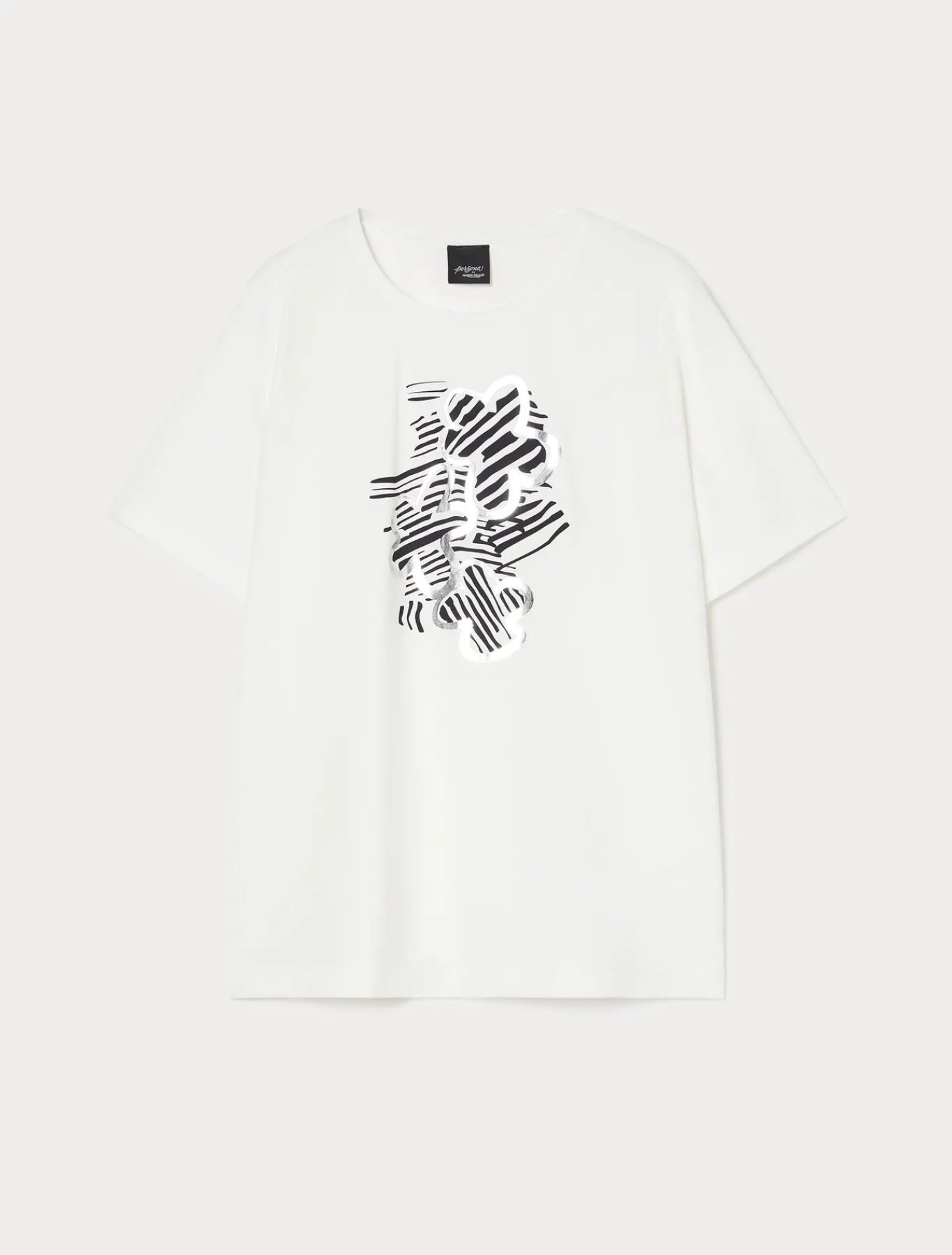 Marina Rinaldi Top & T-Shirt | Top & T-Shirt*T-shirt in jersey con ricamo BIANCO