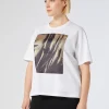 Marina Rinaldi Top & T-Shirt | Top & T-Shirt*T-shirt in jersey con stampa BIANCOOTTICO