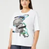 Marina Rinaldi Top & T-Shirt | Top & T-Shirt*T-shirt in jersey con stampa BIANCOOTTICO
