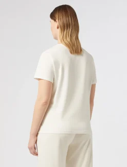 Marina Rinaldi Top & T-Shirt | Top & T-Shirt*T-shirt in jersey con stampa BIANCO