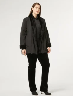 Marina Rinaldi Top & T-Shirt | Top & T-Shirt*T-shirt in jersey con strass NERO