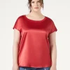 Marina Rinaldi Top & T-Shirt | Top & T-Shirt*T-shirt in jersey crêpe ROSSO
