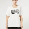Marina Rinaldi Top & T-Shirt | Top & T-Shirt*T-shirt in jersey di cotone stretch BIANCO
