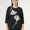 Marina Rinaldi Top & T-Shirt | Top & T-Shirt*T-shirt in jersey di cotone stretch BLUMARINO