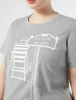Marina Rinaldi Top & T-Shirt | Top & T-Shirt*T-shirt in jersey di cotone GRIGIOMEDIO