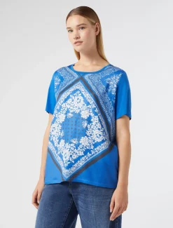 Marina Rinaldi Top & T-Shirt | Top & T-Shirt*T-shirt in jersey di viscosa BLUETTE