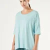 Marina Rinaldi Top & T-Shirt | Top & T-Shirt*T-shirt in jersey di viscosa stretch VERDEPASTELLO