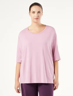 Marina Rinaldi Top & T-Shirt | Top & T-Shirt*T-shirt in jersey di viscosa stretch ROSAANTICO