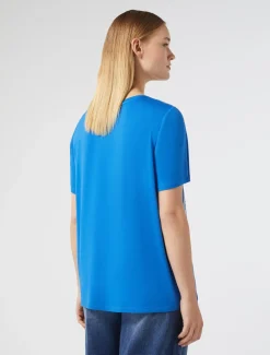 Marina Rinaldi Top & T-Shirt | Top & T-Shirt*T-shirt in jersey di viscosa BLUETTE