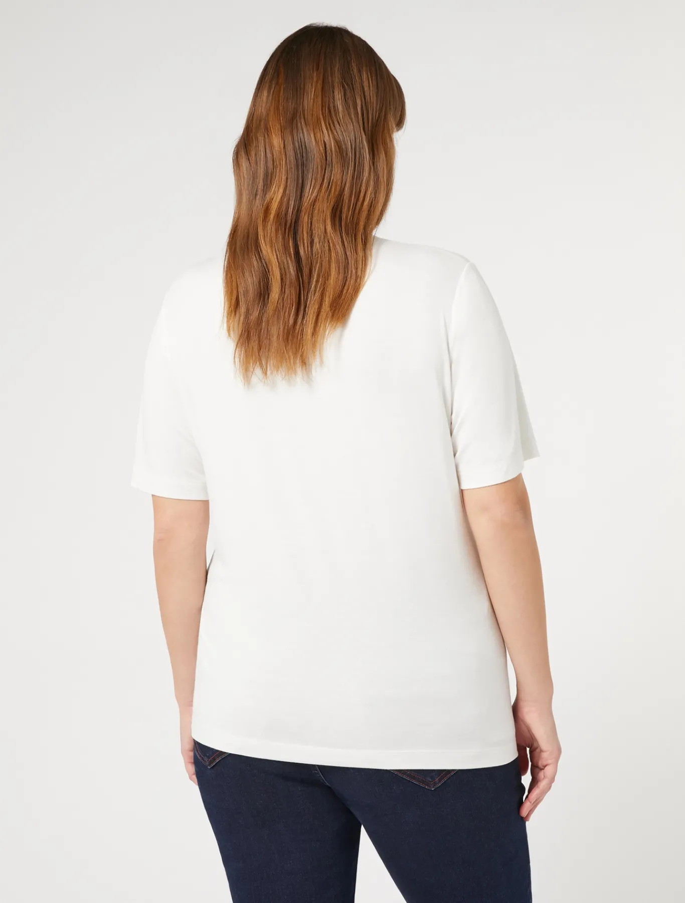 Marina Rinaldi Top & T-Shirt | Top & T-Shirt*T-shirt in jersey di viscosa stretch BIANCO
