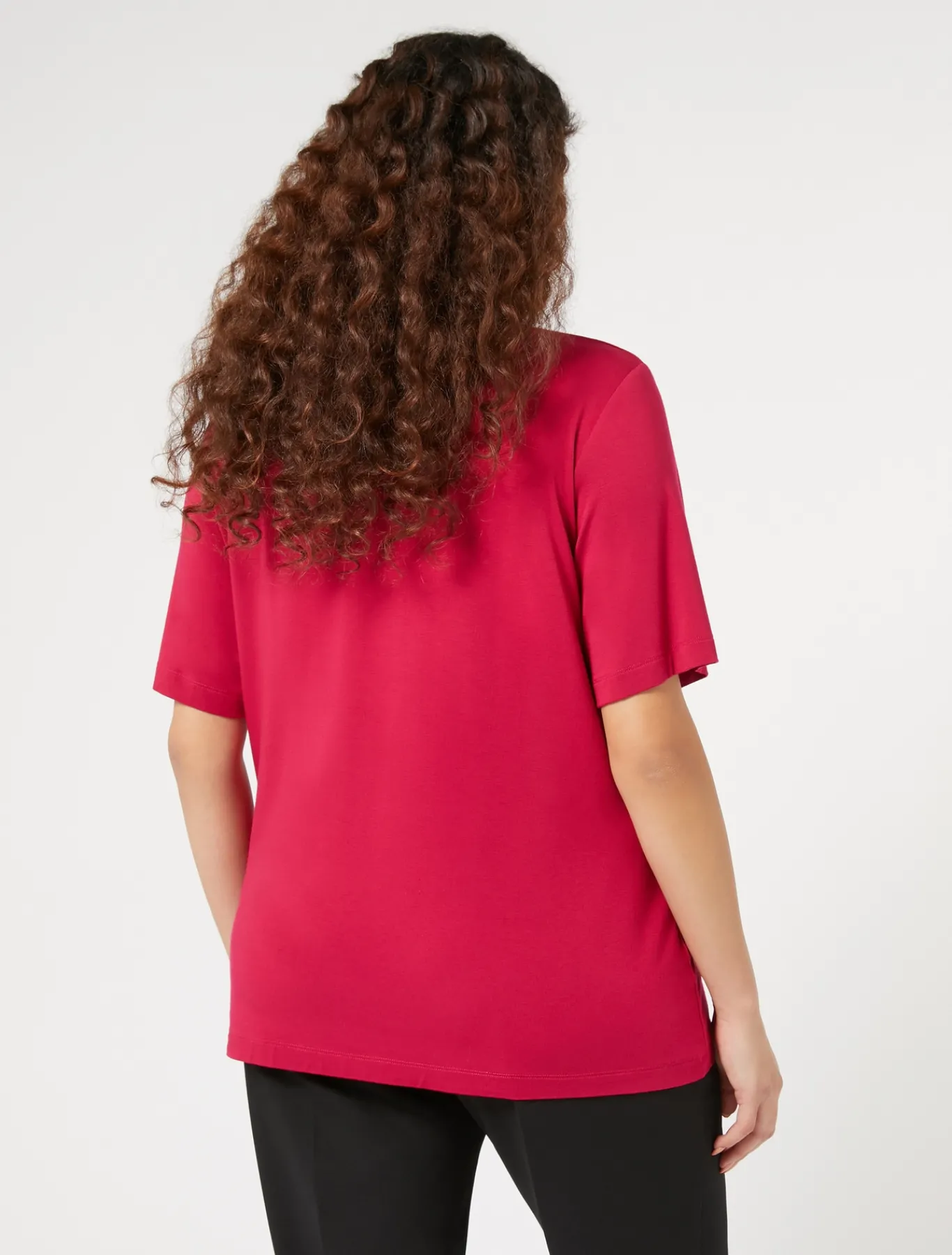 Marina Rinaldi Top & T-Shirt | Top & T-Shirt*T-shirt in jersey di viscosa stretch ROSSO