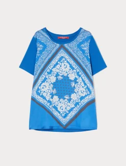 Marina Rinaldi Top & T-Shirt | Top & T-Shirt*T-shirt in jersey di viscosa BLUETTE