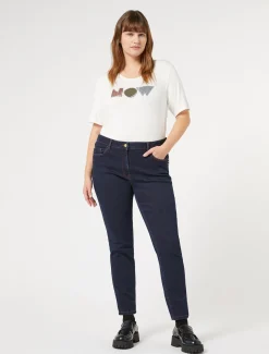 Marina Rinaldi Top & T-Shirt | Top & T-Shirt*T-shirt in jersey di viscosa stretch BIANCO