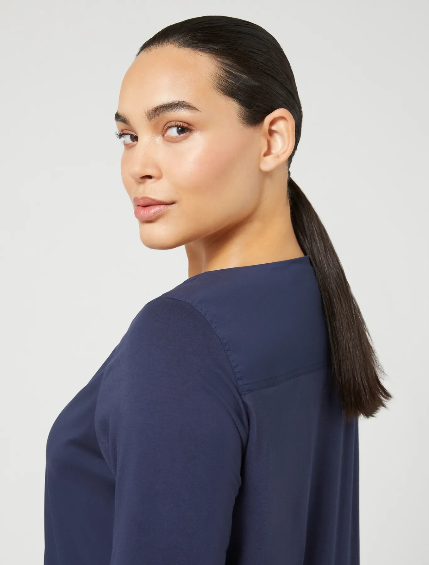 Marina Rinaldi Camicie & Bluse | Camicie & Bluse*T-shirt in jersey e popeline BLUETTE