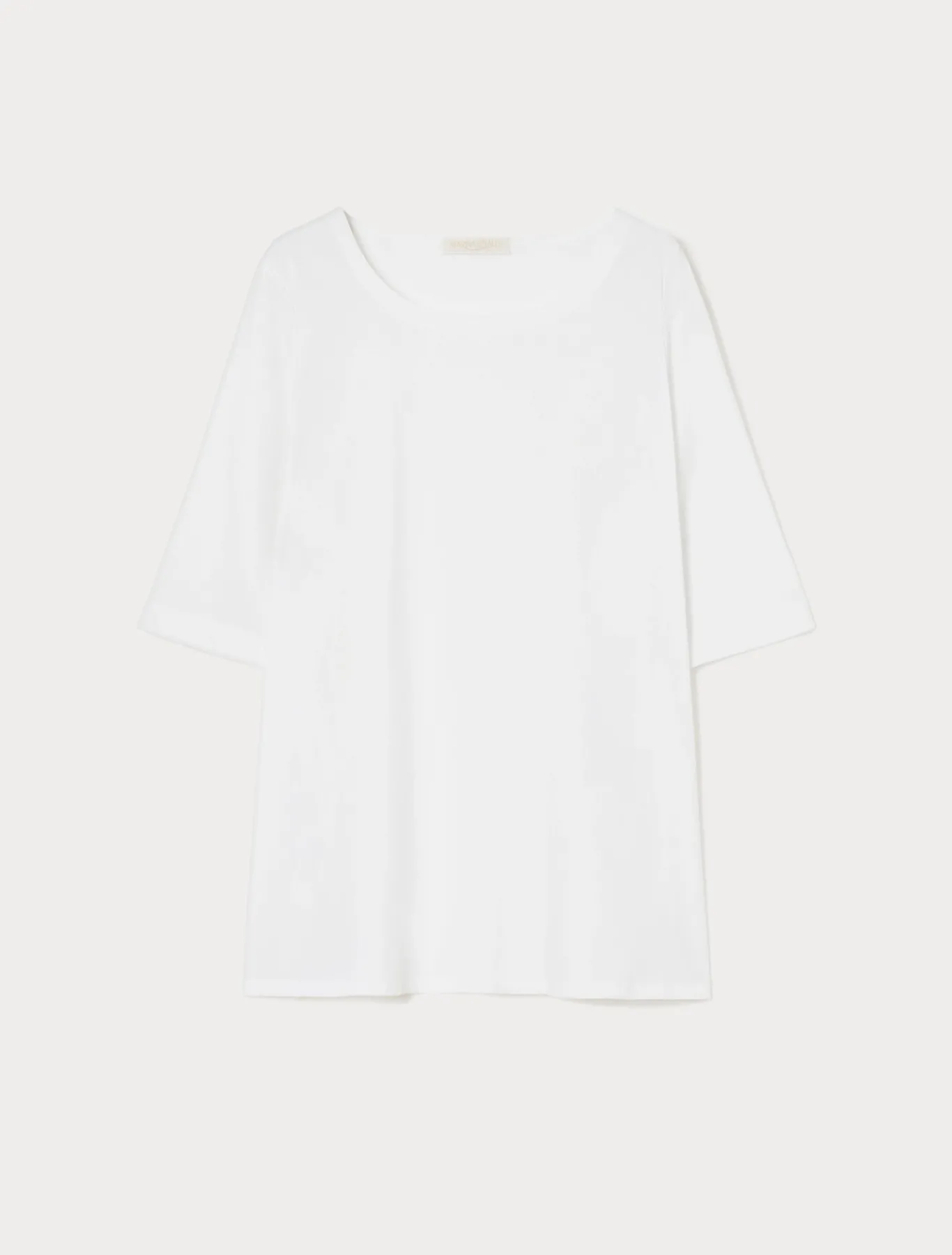 Marina Rinaldi Camicie & Bluse | Camicie & Bluse*T-shirt in jersey e popeline BIANCOOTTICO