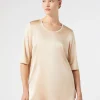 Marina Rinaldi Top & T-Shirt | Top & T-Shirt*T-shirt in jersey e raso ROSA