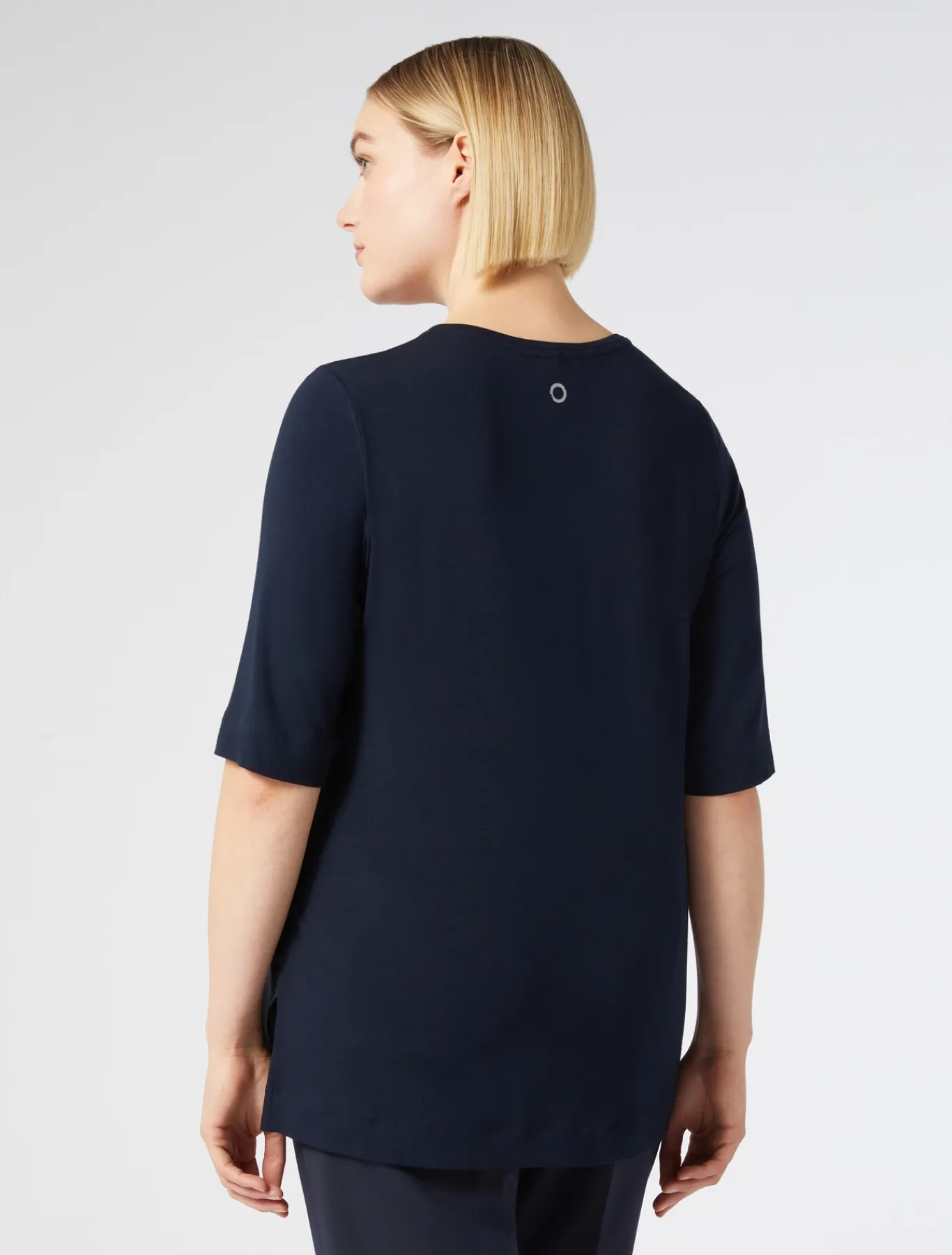 Marina Rinaldi Top & T-Shirt | Top & T-Shirt*T-shirt in jersey e raso BLUNOTTE