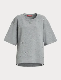 Marina Rinaldi Top & T-Shirt | Top & T-Shirt*T-shirt in jersey interlock GRIGIOCHIARO