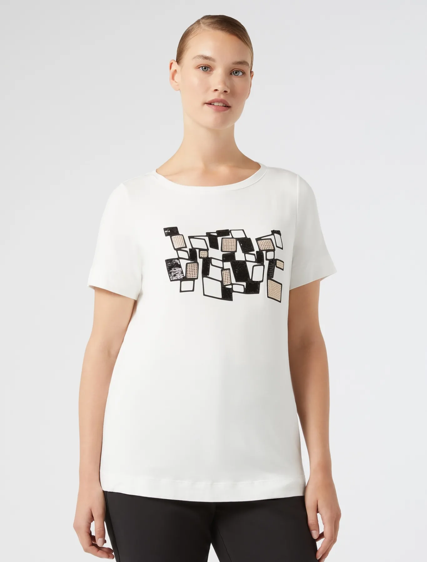 Marina Rinaldi Top & T-Shirt | Top & T-Shirt*T-shirt in jersey stretch AVORIO