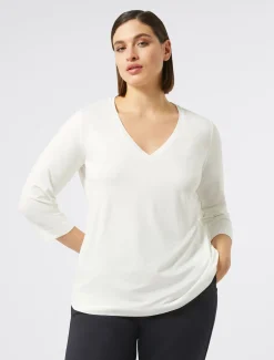 Marina Rinaldi Top & T-Shirt | Top & T-Shirt*T-shirt in jersey stretch AVORIO
