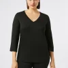 Marina Rinaldi Top & T-Shirt | Top & T-Shirt*T-shirt in jersey stretch NERO
