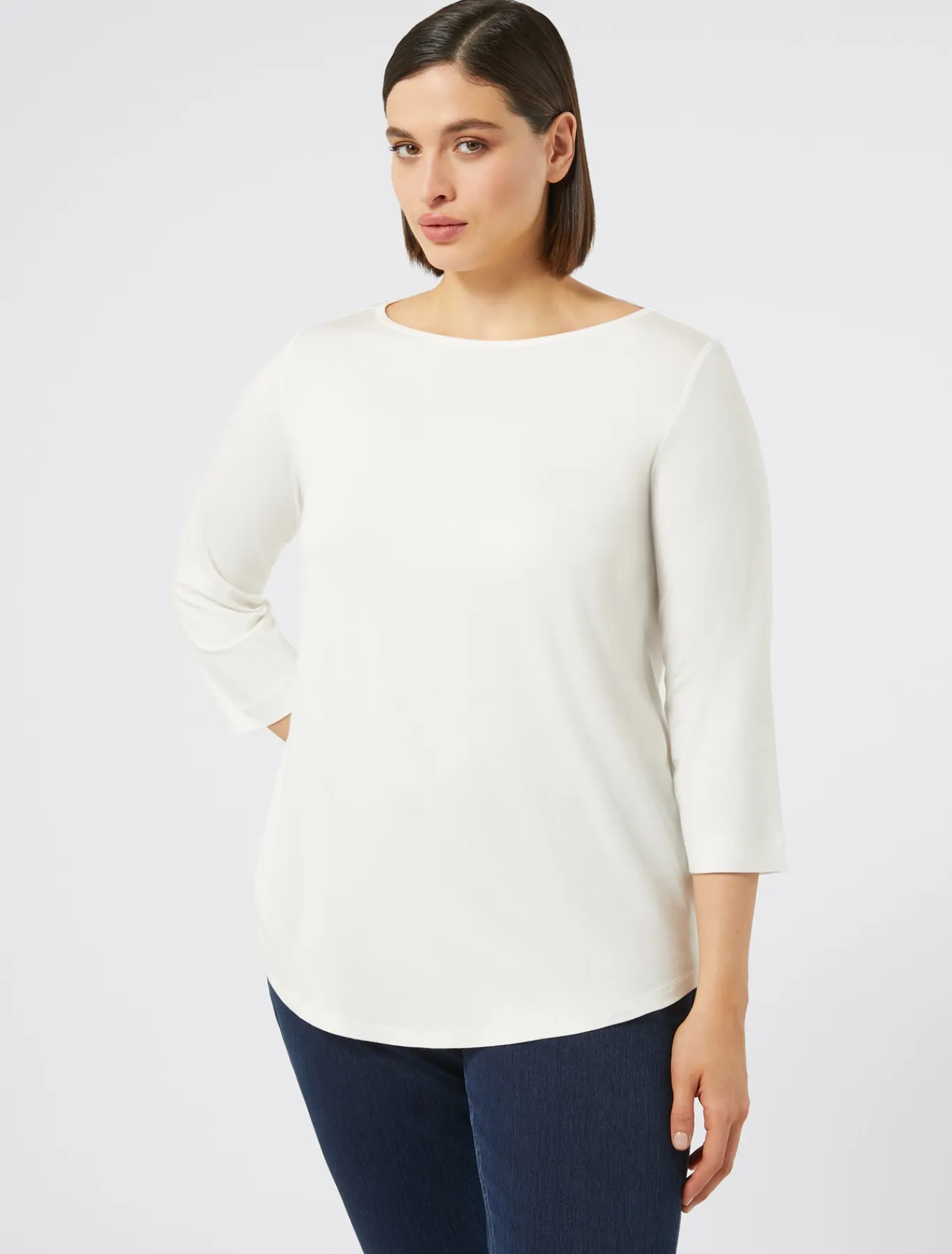 Marina Rinaldi Top & T-Shirt | Top & T-Shirt*T-shirt in jersey stretch AVORIO