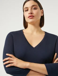 Marina Rinaldi Top & T-Shirt | Top & T-Shirt*T-shirt in jersey stretch BLUNOTTE