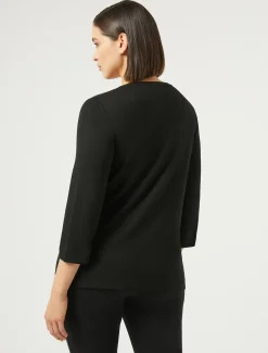 Marina Rinaldi Top & T-Shirt | Top & T-Shirt*T-shirt in jersey stretch NERO