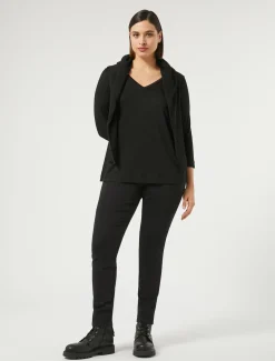 Marina Rinaldi Top & T-Shirt | Top & T-Shirt*T-shirt in jersey stretch NERO